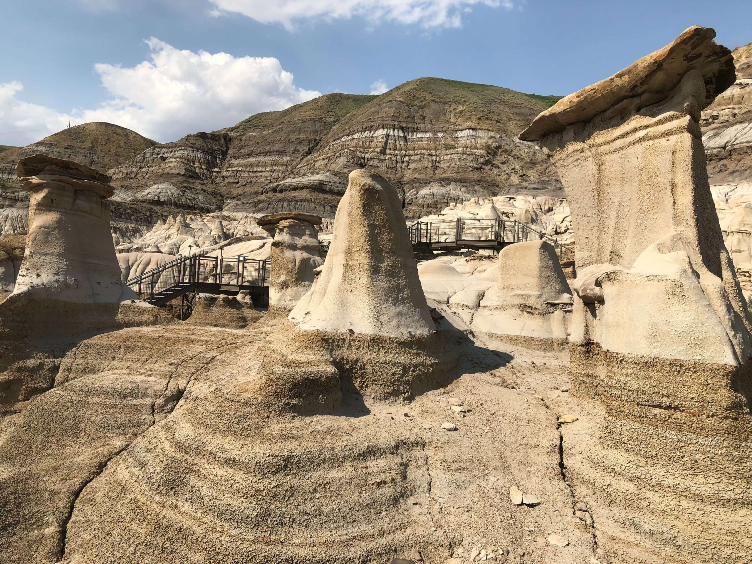 Nature's Sculptures in the Canadian Badlands are a Spectacle Your Grizzly Classic Men's Artistic Gymnastics Team Won't Forget.